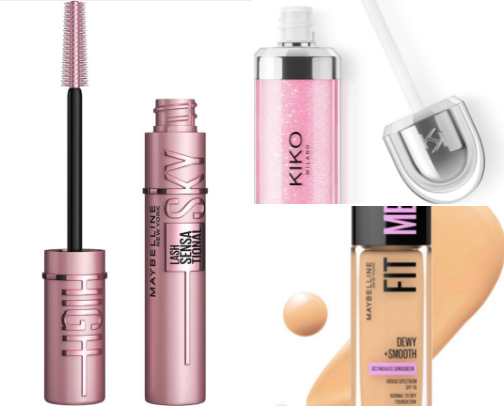 Amazons best makeup finds cover photo collage