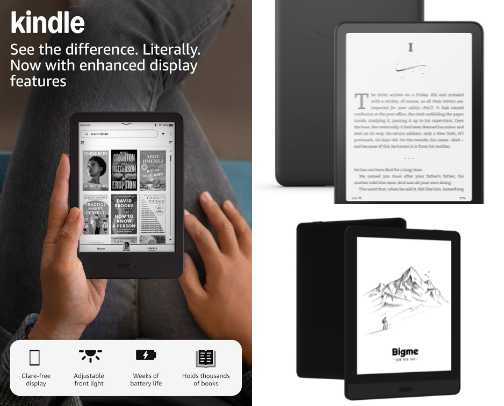Best E-Reader cover photo collage