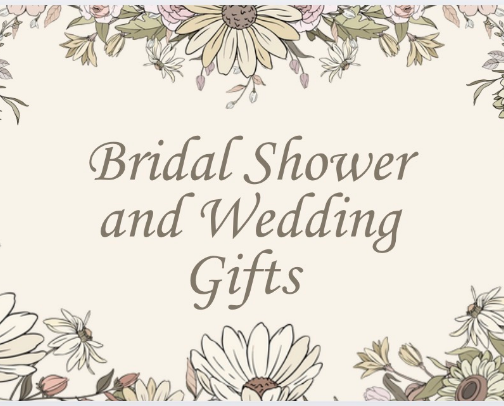 Bridal Shower and Wedding Gifts cover photo collage