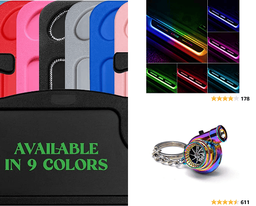 Car Accessories cover photo collage