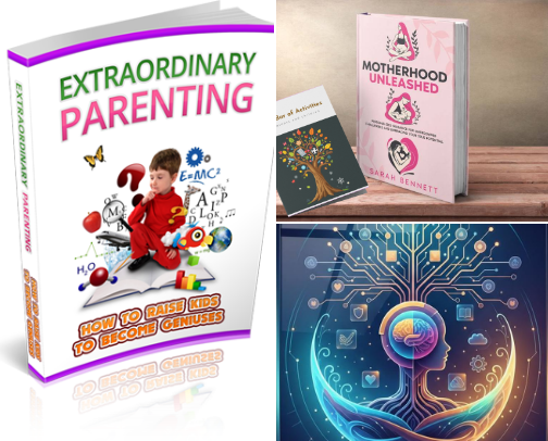 Best Parenting Ebooks for Modern Parents & Moms cover photo collage