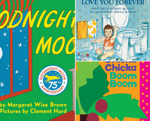 Baby Books for Tiny Hands with Big Imaginations cover photo collage