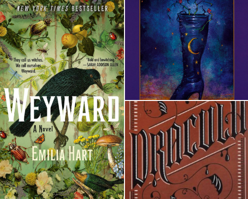 Fall Themed Book Recs for Cozy Girls cover photo collage