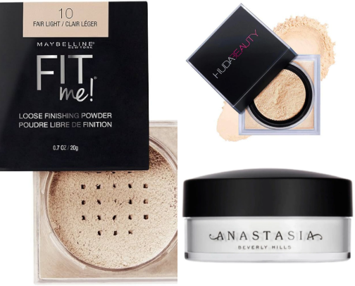 Setting powder 🤗🥰 cover photo collage