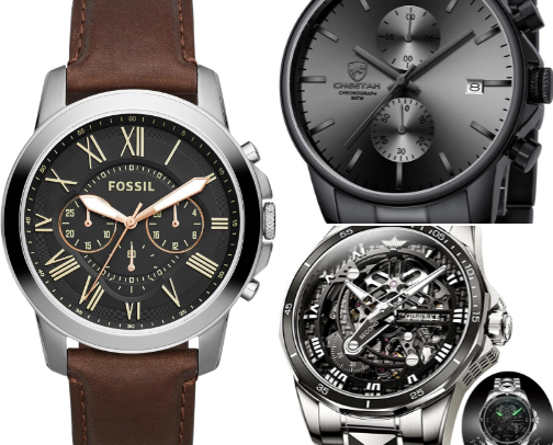 Timeless Watches for Every Style cover photo collage