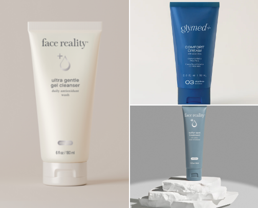 Acne Safe Skincare Routine!🫧🫧 cover photo collage