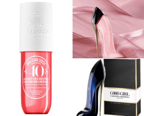 perfumes (you will smell soo good!!) cover photo collage