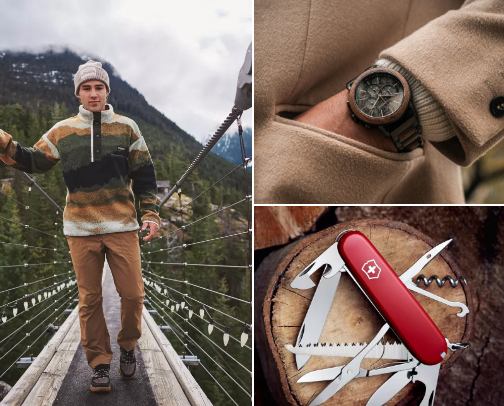 Adventurous Boyfriend’s Favorite Picks | Gift Ideas for Outdoor Lovers 🧗‍♂️🌿 cover photo collage