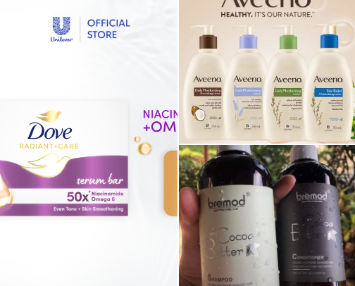 Affordable Body and Skin Care cover photo collage