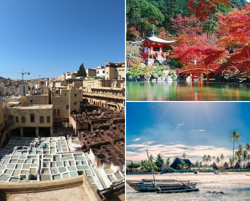 Sacred Cities: Lose Your Mind, Find Your Soul cover photo collage