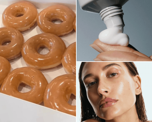 Hailey Bieber Glazed Donut Skin - Skincare Tips! cover photo collage