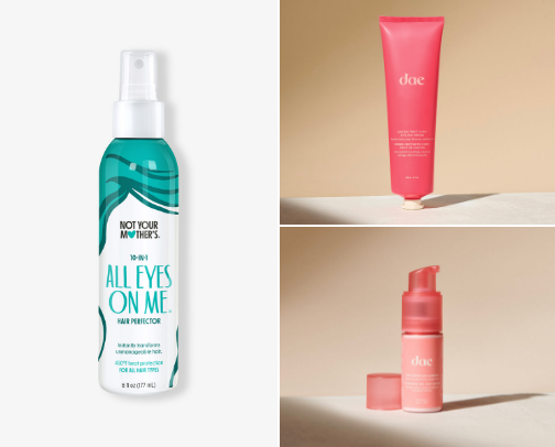 my fav hair products cover photo collage