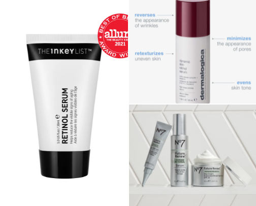 Retinol Recs: The Secret Sauce For Clear Skin✨ cover photo collage
