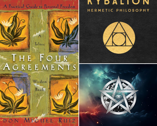 Spiritual Book Recommendations cover photo collage