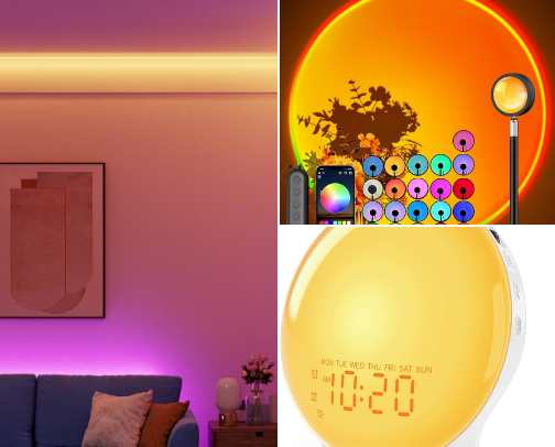 Aesthetic Smart Home Gadgets | Cozy Bedroom Tech Hacks cover photo collage