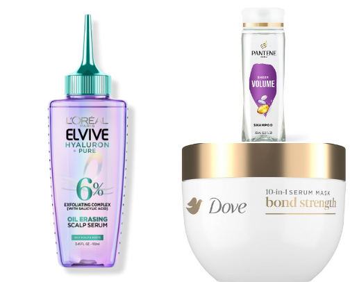 My Hair Care Routine (Fine Hair) cover photo collage