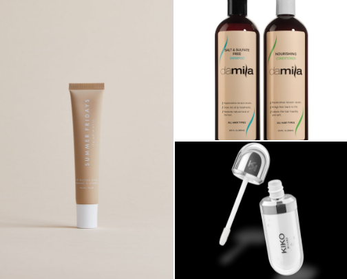 My favorite beauty recs cover photo collage