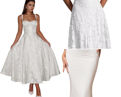 The "Yes Era" Dress Collection💍 cover photo collage