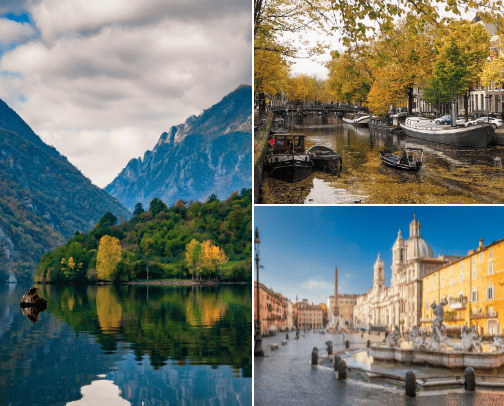 Places to VISIT✈️ cover photo collage