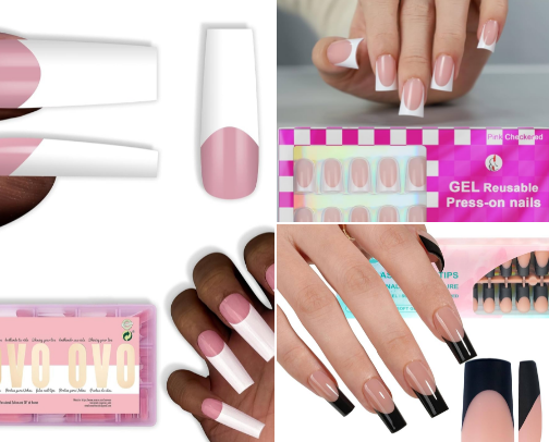 Favorite Press On Nails 💅🏾 cover photo collage