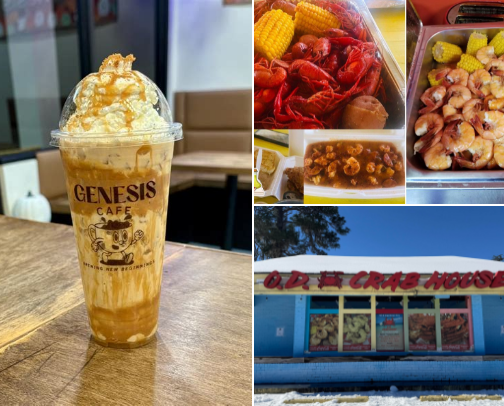 Drinks & Food in Georgia cover photo collage