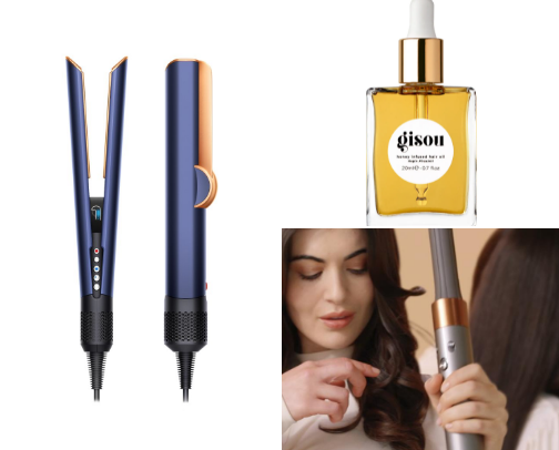 Hair product cover photo collage