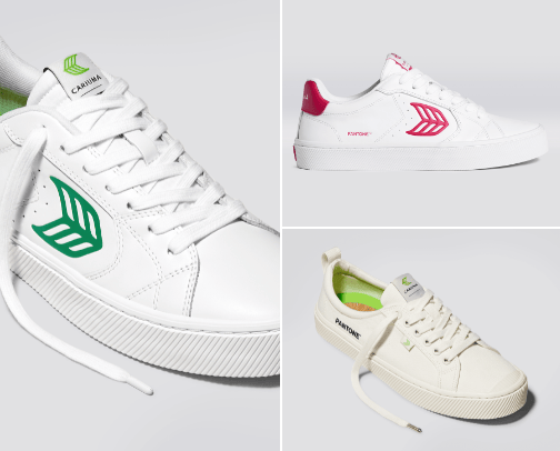 Beautiful white sneakers 😍🕐 cover photo collage