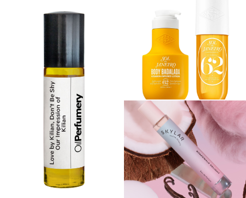 Best layering scents cover photo collage