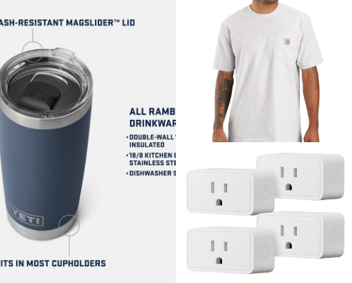 Amazon Man Gifts cover photo collage