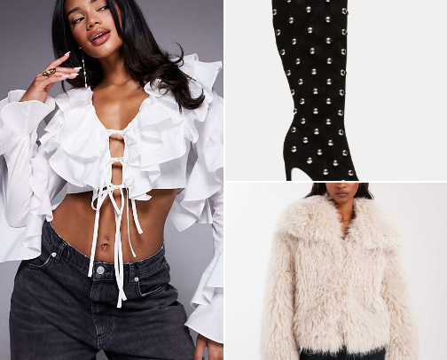 Winter elegant classic style & fashion💎 cover photo collage