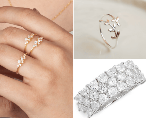 rings cover photo collage