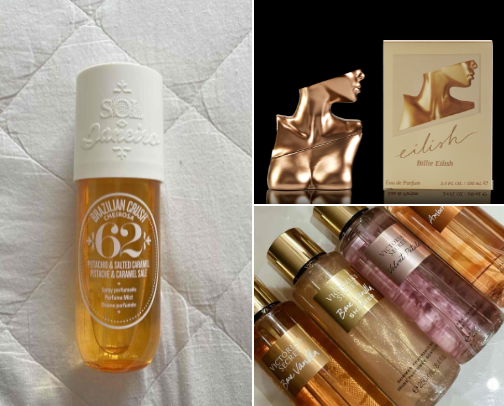 Must-have perfumes cover photo collage