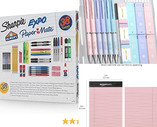 My Favorite School Supplies Before Graduation ✨ cover photo collage