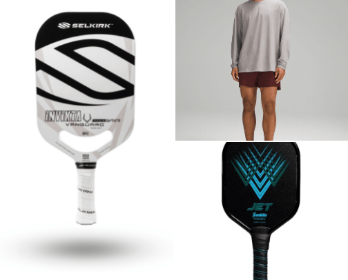 Pickleball cover photo collage