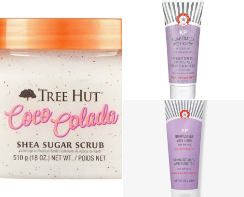 spa, body scrubs, oils, facial steamers cover photo collage