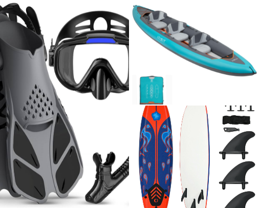 Paddles and More.. Seas the day! cover photo collage