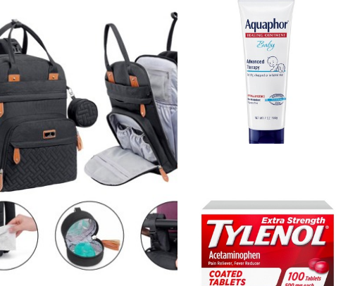 Diaper Bag Must Haves 🧷 cover photo collage