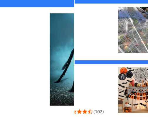 Halloween item decoration 🧡 cover photo collage