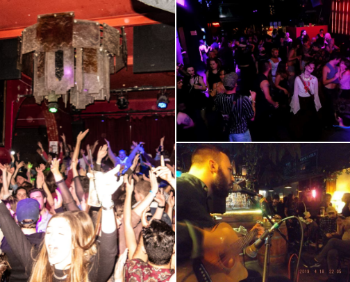 The best nightlife spots in Melbourne, Australia from a local cover photo collage