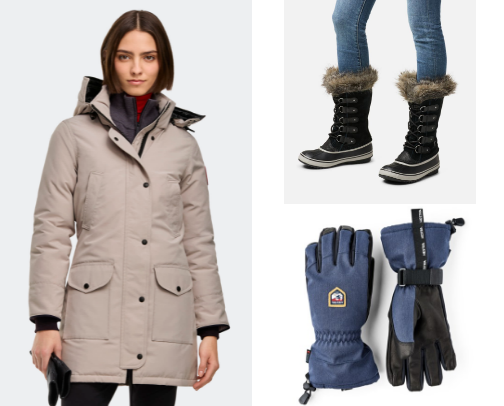 Mountain Town Layers: Cold Weather Staples cover photo collage