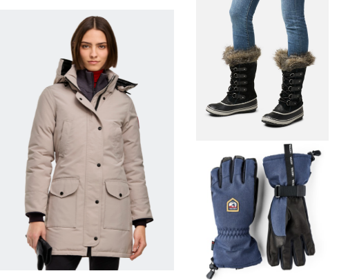 Mountain Town Layers: Cold Weather Staples cover photo collage