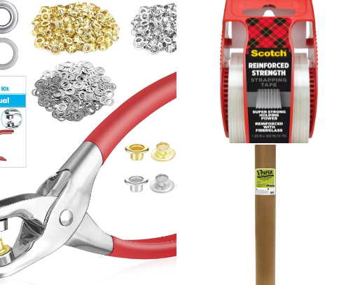My Favorite Banner Painting Supplies cover photo collage