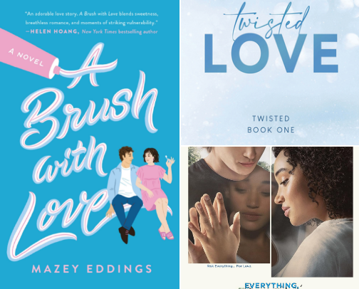 Romance books that I want to read a million times again cover photo collage