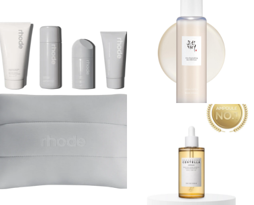 Absolute fave beauty products cover photo collage