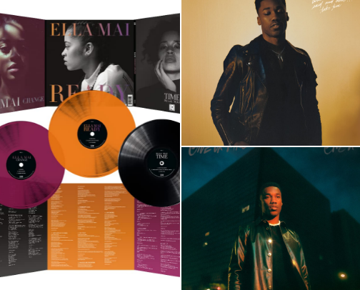 Vinyl Records cover photo collage