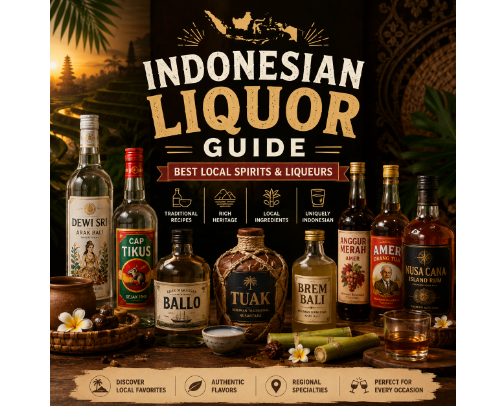 🇮🇩 Indonesian Liquor Guide: Best Local Spirits & Liqueurs cover photo collage