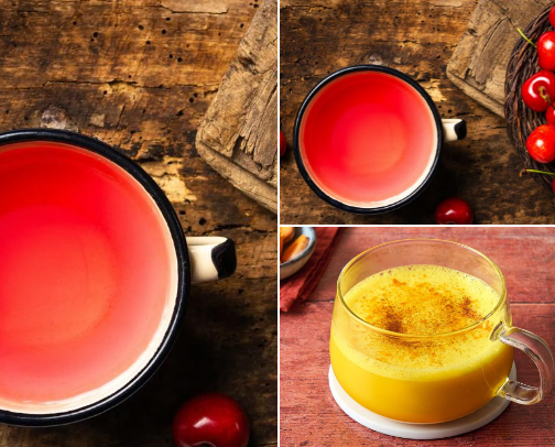 Beauty and restorative sleep cover photo collage