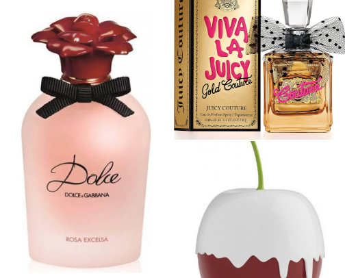 My favorite perfumes cover photo collage