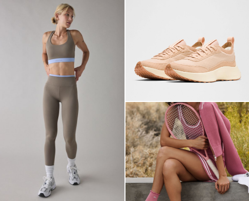 Workout and Athleisure Faves cover photo collage