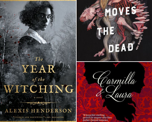 Books with Halloween Vibes cover photo collage